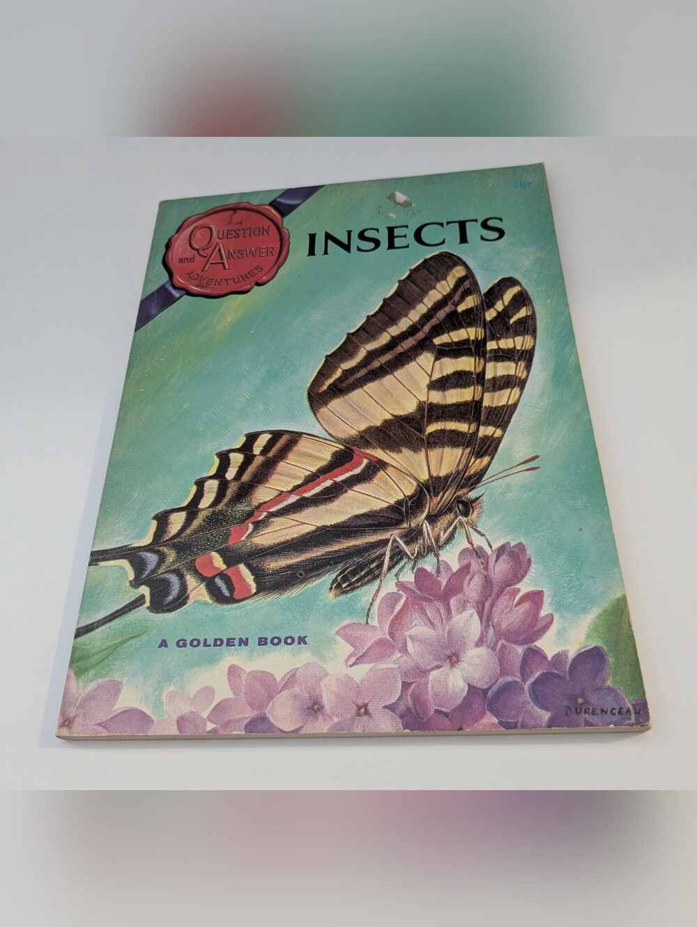 Question and Answer Adventures - Insects *A Vintage Golden Book*